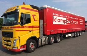 Nieuwe schuifzeiloplegger voor Klomp Transport Zwolle