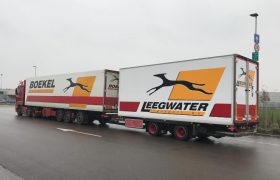 Nieuwe Wezenberg Krone LZV koeloplegger voor Boekel/Leegwater transport