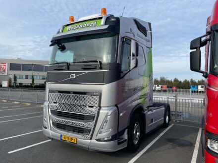 Volvo FH met PTO 9000kg vooras